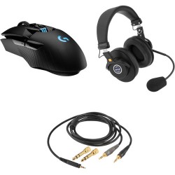 LOGITECH | Logitech G903 Lightspeed Wireless Gaming Mouse Kit with Senal Headset & Communication Cable