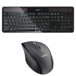 LOGITECH | Logitech Wireless Solar Keyboard with Wireless Mouse Kit