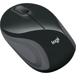 LOGITECH | Logitech M187 Wireless Ultra Portable Mouse (Black)