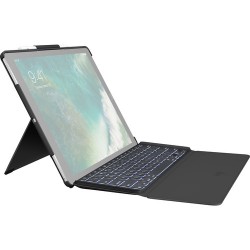 Logitech SLIM COMBO Keyboard Case for 1st/2nd-Gen Apple iPad Pro 12.9 (Black)