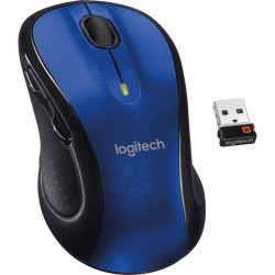 Logitech M510 Wireless Mouse (Blue)