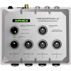 Hoofdtelefoonversterkers | Aphex Headpod 4 High-Output 4-Channel Headphone Amplifier