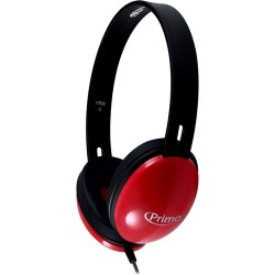 HamiltonBuhl Primo Stereo Headphones (Red)