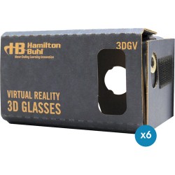 HamiltonBuhl | HamiltonBuhl DIY Cardboard Virtual Reality Goggles for Smartphones (6-Pack)