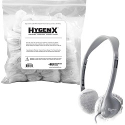 HamiltonBuhl | HamiltonBuhl 2.5 Disposable Ear Cushion Covers for On-Ear Headphones & Headsets (Bulk Bag, 1,000 Pairs)