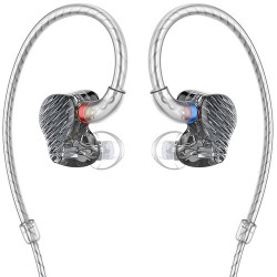 In-ear Headphones | FiiO FA7 Quad Driver Balanced Armature In-Ear Monitors (Gray)