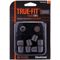 Westone True-Fit Foam Eartips (10-Pack, Orange)