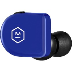 Bluetooth Headphones | Master & Dynamic MW07 Go True Wireless In-Ear Headphones (Electric Blue)