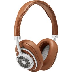 Master & Dynamic MW50 On Plus Over Ear Wireless Headphones (Brown/Silver)