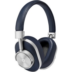 Master & Dynamic MW60 Wireless Over-Ear Headphones (Navy and Silver)