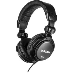 Stúdió fejhallgató | Tascam TH-02 Studio Headphones (Black)