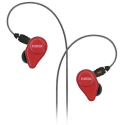Fostex TE04 Stereo Earphones (Red)