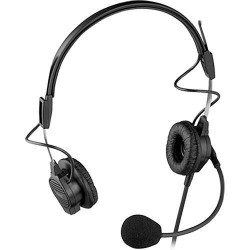 Single-Ear Headsets | Telex PH-44-IC3-QD Double-Ear Communications Headset for ICW3