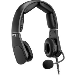 Intercom hoofdtelefoon | Telex MH-302 Dual-Sided Headset with 4-Pin XLR Male Connector (Black)