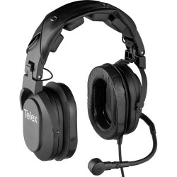 Kopfhörer mit Mikrofon | Telex HR-2R - Dual Sided Headset with A4M Connector