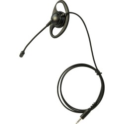 Listen Technologies LA-451 Ear Speaker Headset with Boom Mic