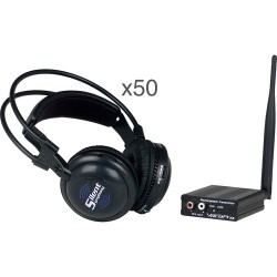 VocoPro SilentSymphony-RAVE Wireless Audio Broadcast and Headphone System