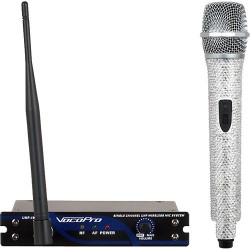 VocoPro | VocoPro UHF-18-A-Diamond Single-Channel Handheld Wireless Microphone System (902.0 MHz, Crystal)