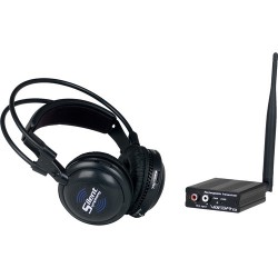 Wireless TV Headphones | VocoPro SilentSymphony-SOLO Wireless Audio Broadcast & Headphone System