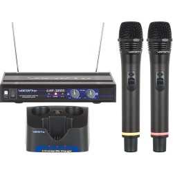VocoPro | VocoPro UHF-3205-9 UHF Dual-Channel Rechargeable Wireless Microphone System