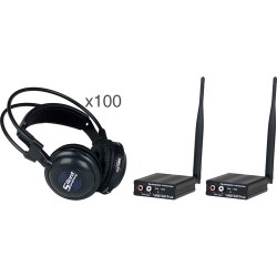 VocoPro SilentSymphony-DISCO Wireless Audio Broadcast & Headphone System
