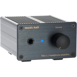 Headphone Amplifiers | Music Hall ha11.1 Headphone Amplifier - Black