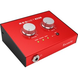 Headphone Amplifiers | Focusrite RedNet AM2 Stereo Dante Headphone Amplifier and Line-Out Interface