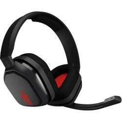 ASTRO Gaming A10 Wired Gaming Headset (Darker Gray Red)