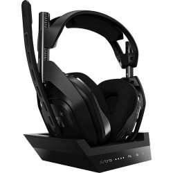 ASTRO Gaming A50 Wireless Headset with Base Station (Black)
