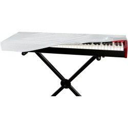 On-Stage | On-Stage 88-Key Keyboard Dust Cover (White)