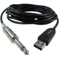 Behringer GUITAR 2 USB - 1/4 Instrument to USB Type-A Cable