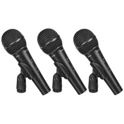 Behringer | Behringer Ultravoice XM1800S Handheld Supercardioid Dynamic Microphone (Set of 3)