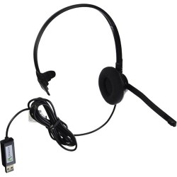 Kopfhörer mit Mikrofon | Nuance HS-GEN-C Stereo Communication Headset with Dragon USB Adapter
