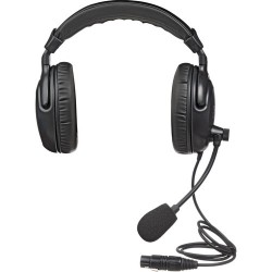 Dual-Ear mikrofonos fejhallgató | PortaCom H200 Dual-Earpiece Headset