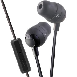 In-ear Headphones | JVC HA-FR37 Marshmallow Inner-Ear Headphones (Black)