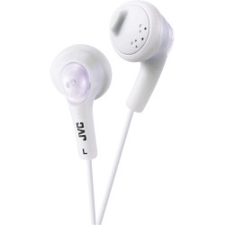 JVC HA-F160 Gumy Earbuds (White)