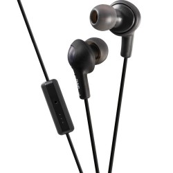 Ακουστικά In Ear | JVC HA-FR6 Gumy Plus Earbuds (Black)