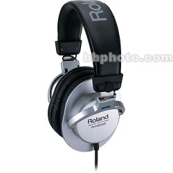 Roland RH-200S - Circumaural Stereo Headphones - Silver