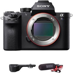Sony | Sony Alpha a7S II Mirrorless Digital Camera with Grip Extension and External Microphone Kit