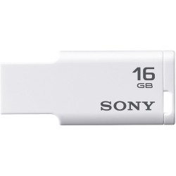 Sony 16GB MicroVault USB 2.0 Flash Drive (White)