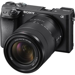 Sony | Sony Alpha a6300 Mirrorless Digital Camera with 18-135mm Lens (Black)