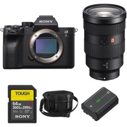 Sony Alpha a7R IV Mirrorless Digital Camera with 24-70mm f/2.8 Lens and Accessories Kit