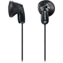 In-ear Headphones | Sony MDR-E9LP Stereo Earbuds (Black)