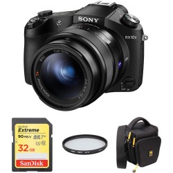 Sony Cyber-shot DSC-RX10 II Digital Camera with Free Accessory Kit