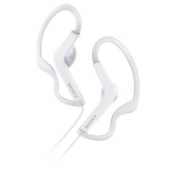 Sony AS210AP Sport In-Ear Headphones with Built-In Microphone (White)