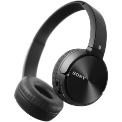 Bluetooth Headphones | Sony MDR-ZX330BT Bluetooth Stereo Headset (Black)