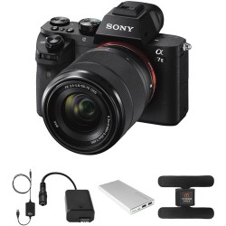 Sony Alpha a7 II Mirrorless Digital Camera with 28-70mm Lens and Tether Tools Accessories Kit