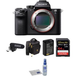 Sony Alpha a7S II Mirrorless Digital Camera with Microphone Kit