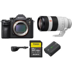 Sony Alpha a9 Mirrorless Digital Camera with 100-400mm Lens and Grip Extension Kit
