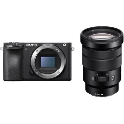 Sony Alpha a6500 Mirrorless Digital Camera with 18-105mm Lens Kit